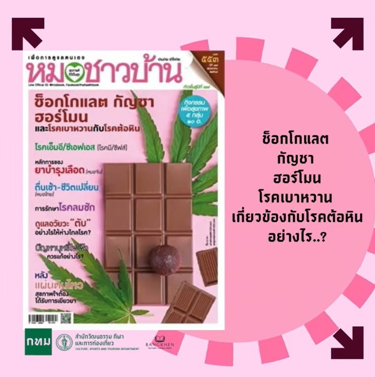 นิตยสารหมอชาวบ้าน ฉบับ 553 เดือนพฤษภาคม 2568