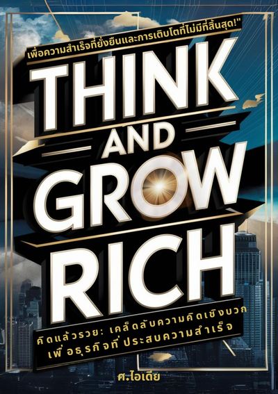 หนังสือ : คิดแล้วรวย: เคล็ดลับความคิดเชิงบวกเพื่อธุรกิจที่ประสบความสำเร็จ