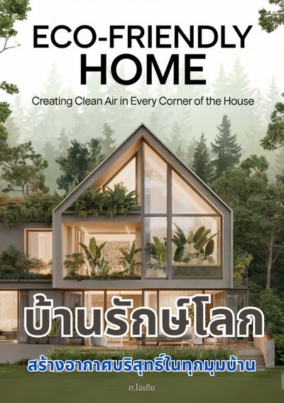 หนังสือ:บ้านรักษ์โลก สร้างอากาศบริสุทธิ์ในทุกมุมบ้าน