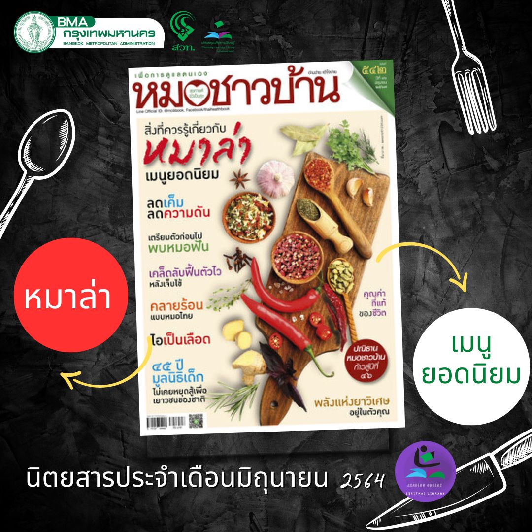 นิตยสารหมอชาวบ้าน ฉบับที่ 542 เดือนมิถุนายน 2567