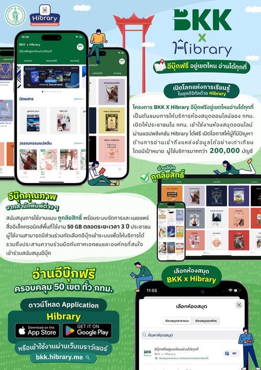 Hibrary : ห้องสมุดออนไลน์ที่สมบูรณ์ที่สุด