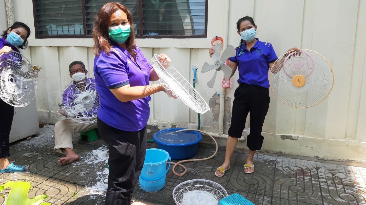 กิจกรรม Big Cleaning day ประจำวันพุธที่ 20 เม.ย.65