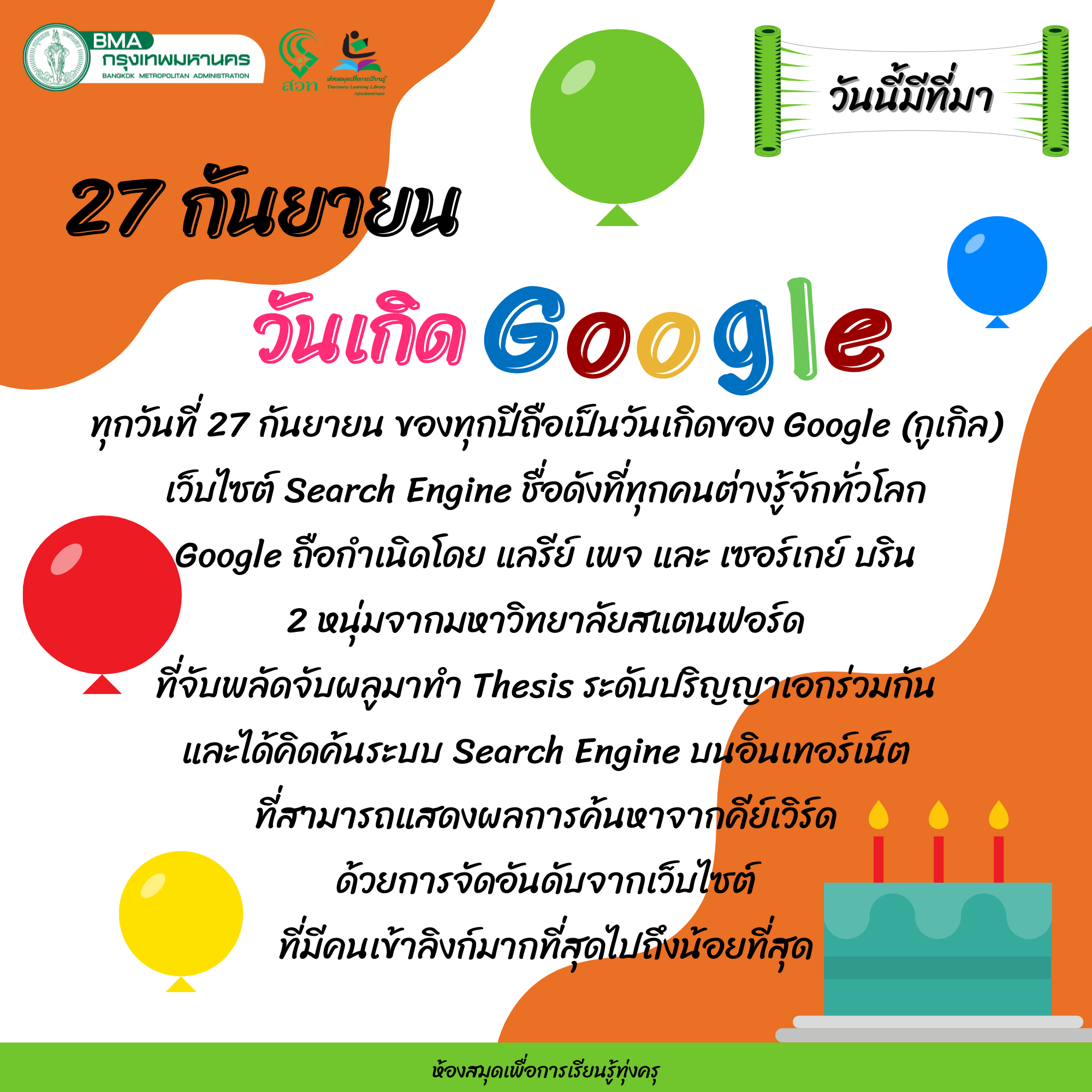 วันเกิด google