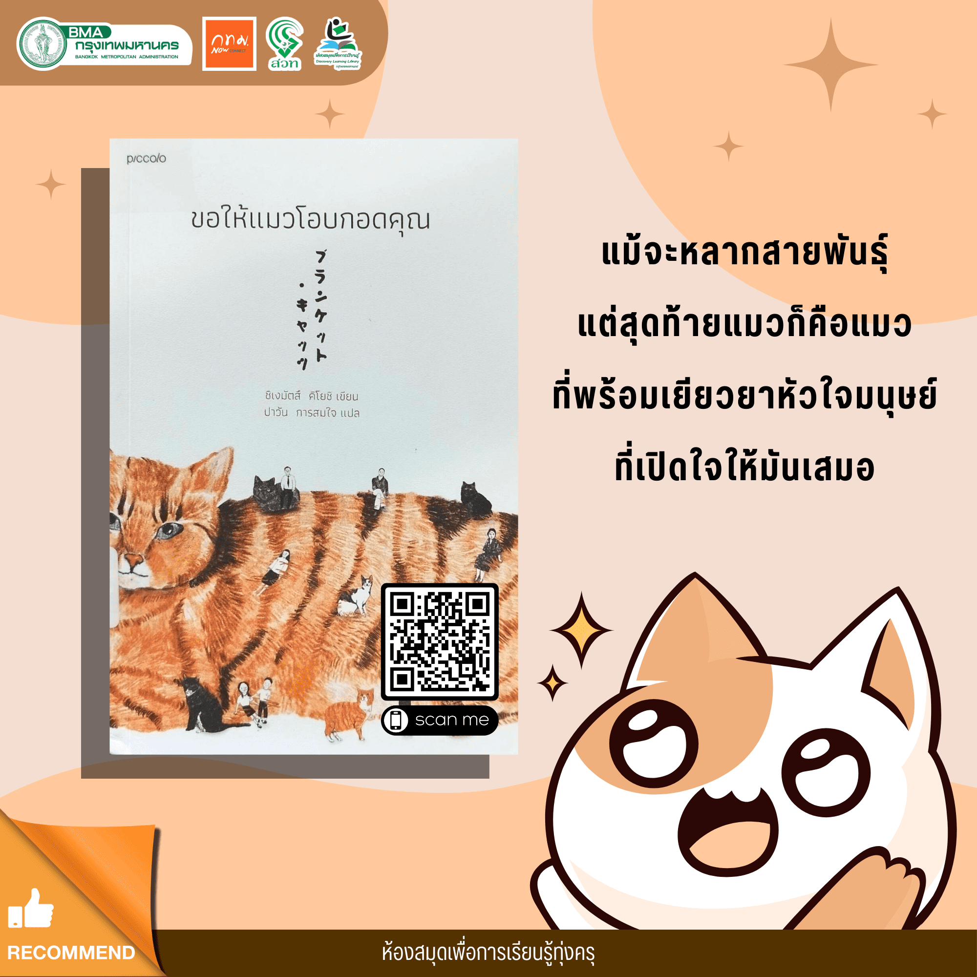 ขอให้แมวโอบกอดคุณ