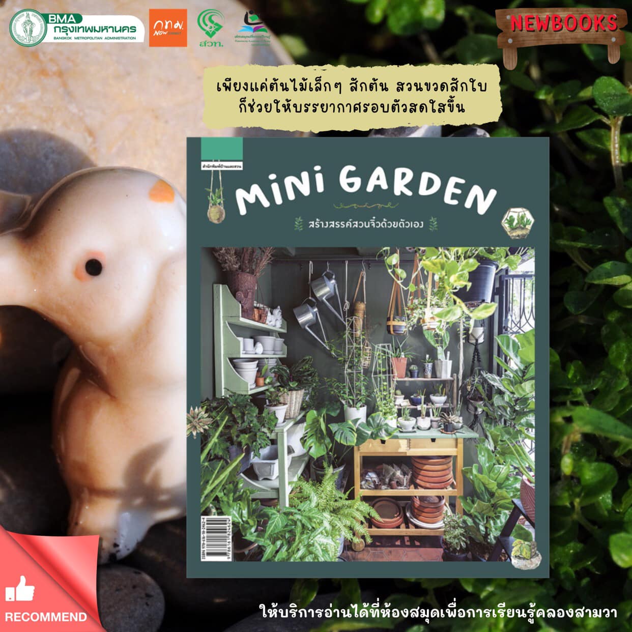 MINI GARDEN การสร้างสรรค์สวนจิ๋วด้วย