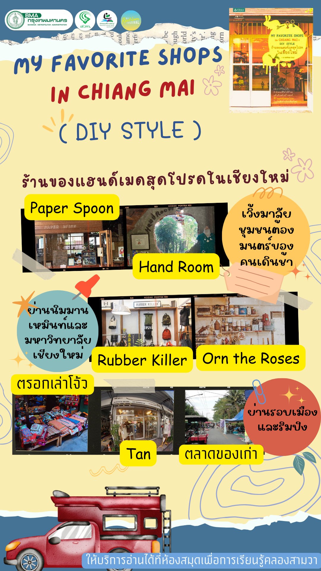 ร้านของแฮนด์เมดสุดโปรดในเชียงใหม่